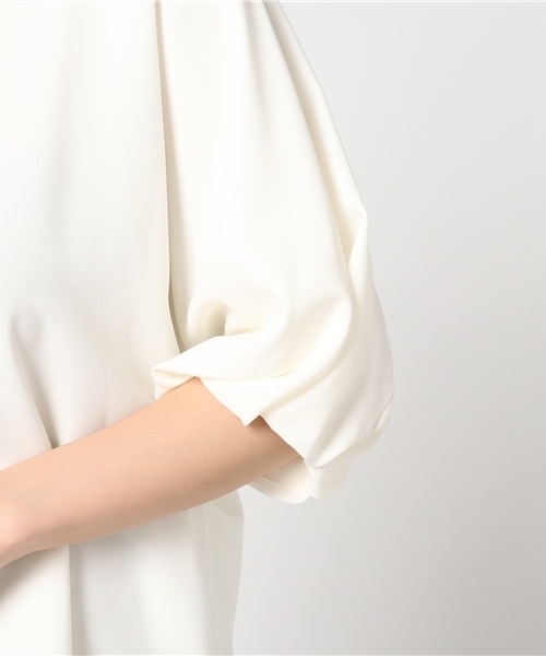 NATURAL BEAUTY BASIC（ナチュラルビューティーベーシック）の「バルーンスリーブブラウス（シャツ/ブラウス・レディース・ベージュ/ホワイト系その他・SMALL/MEDIUM）」の8枚目の写真