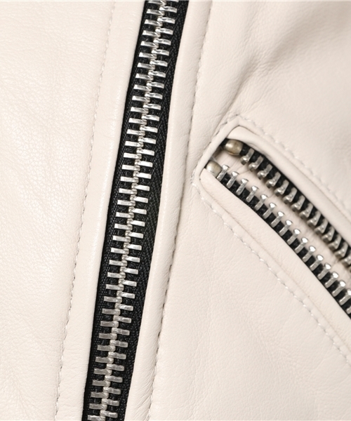 ALLSAINTS（オールセインツ）の「BALFERN BIKER（ライダースジャケット・レディース・ホワイト・6/10/2/8/4）」の13枚目の写真