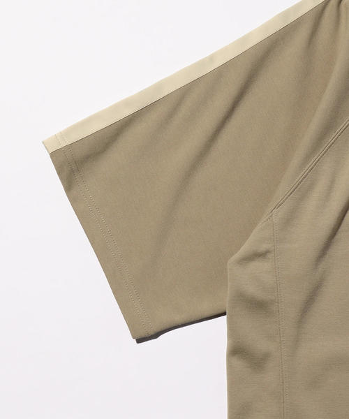 MONKEY TIME（モンキータイム）の「＜monkey time＞ LINE TC/PONTI WIDE TEE/Tシャツ（Tシャツ/カットソー・メンズ・ブラック/ベージュ・X-LARGE/MEDIUM/SMALL/LARGE）」の9枚目の写真