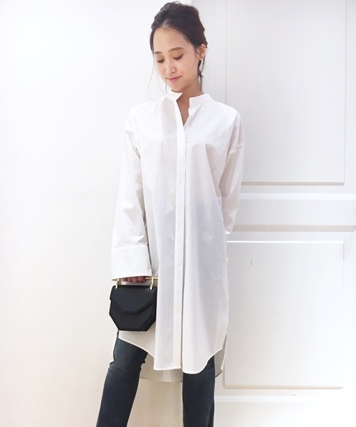 Deuxieme Classe ドゥーズィエムクラス の 2way タイプライターシャツ ワンピース ワンピース Wear