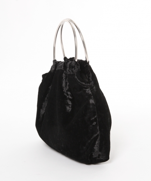 LOWRYS FARM（ローリーズファーム）の「アソートミニＢＡＧ  769773（ハンドバッグ・レディース・チェック/ゴールド/ブラック・FREE）」の8枚目の写真