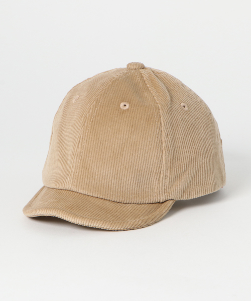GRIN BUDDY（グリンバディ）の「【GRIN BUDDY(グリンバディ）】コーデュロイキャップ/Kids Courduroy Cap（キャップ・キッズ・ピンク/ベージュ/マスタード/ブラック・52㎝）」の3枚目の写真