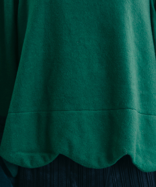 MERLOT（メルロー）の「袖ファースカラップヘムトップス7253（その他トップス・レディース・ブラック/オフホワイト/グリーン/モカ/チェリーピンク・FREE）」の22枚目の写真