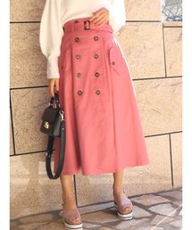 dazzlin | トレンチライクマキシスカート(スカート)