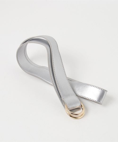 WEGO（ウィゴー）の「WEGO/2WAYキルティングヒップバッグ（ボディバッグ/ウエストポーチ・レディース・ブラック/シルバー・FREE）」の19枚目の写真