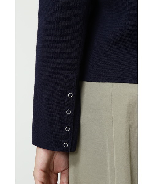 human woman（ヒューマンウーマン）の「ミラノリブジャケット（カーディガン/ボレロ・レディース・レッド/ネイビー/ベージュ系その他・MEDIUM）」の18枚目の写真