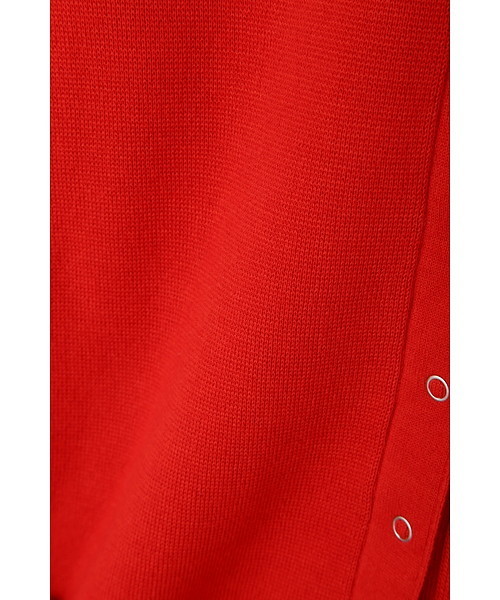 human woman（ヒューマンウーマン）の「ミラノリブジャケット（カーディガン/ボレロ・レディース・レッド/ネイビー/ベージュ系その他・MEDIUM）」の9枚目の写真