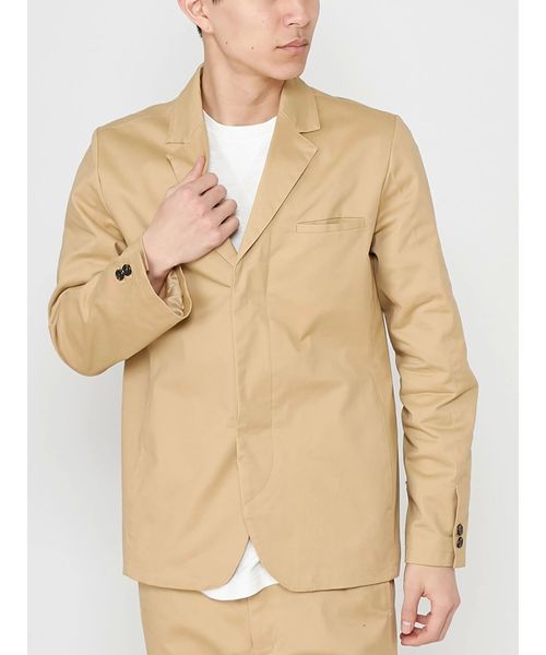 COTORICA（コトリカ）の「C/Puテーラードジャケット（テーラードジャケット・メンズ・ブラック/ベージュ・LARGE/MEDIUM/SMALL）」の9枚目の写真