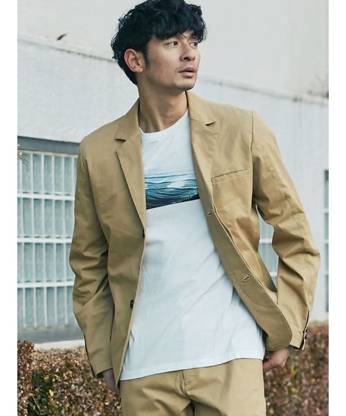 COTORICA（コトリカ）の「C/Puテーラードジャケット（テーラードジャケット・メンズ・ブラック/ベージュ・LARGE/MEDIUM/SMALL）」の20枚目の写真