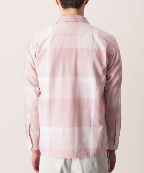 BLACK LABEL CRESTBRIDGE（ブラックレーベル・クレストブリッジ）の「ペールトーンクレストブリッジチェックオープンカラーシャツ（シャツ/ブラウス・メンズ・ブルー/ピンク系その他・LARGE/MEDIUM）」の7枚目の写真