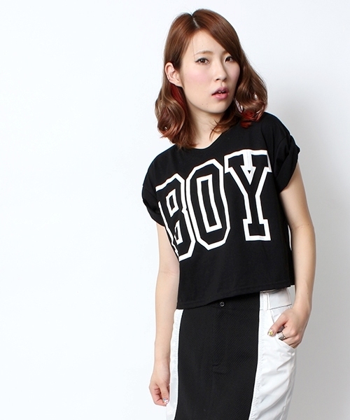 WEGO(ウィゴー)の「WEGO/ロールUPプリントショートTee(S)(Tシャツ/カットソー・レディース・その他2/その他3/その他1/その他4/その他5・FREE)」の2枚目の写真