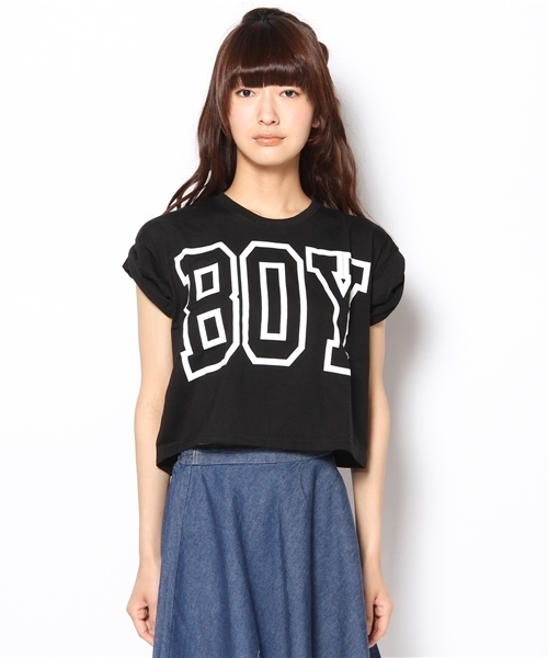 WEGO(ウィゴー)の「WEGO/ロールUPプリントショートTee(S)(Tシャツ/カットソー・レディース・その他2/その他3/その他1/その他4/その他5・FREE)」の6枚目の写真