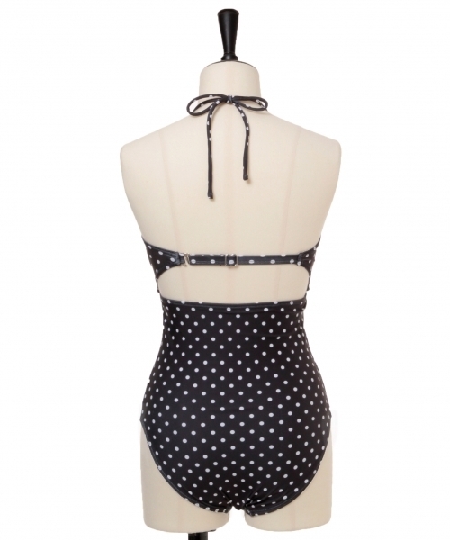 LOWRYS FARM(ローリーズファーム)の「SWIMWEAR/ドット 794386(水着・レディース・ブラック/グリーン/ブルー・FREE)」の6枚目の写真