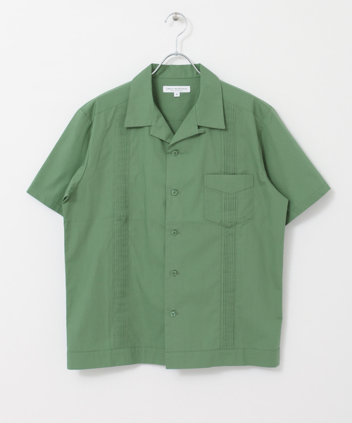 URBAN RESEARCH(アーバンリサーチ)の「TYPEWRITER CUBA SHIRTS(シャツ/ブラウス・メンズ・ベージュ/ネイビー/グリーン・LARGE/MEDIUM)」の14枚目の写真