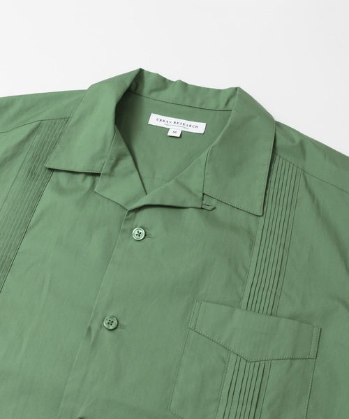 URBAN RESEARCH(アーバンリサーチ)の「TYPEWRITER CUBA SHIRTS(シャツ/ブラウス・メンズ・ベージュ/ネイビー/グリーン・LARGE/MEDIUM)」の16枚目の写真
