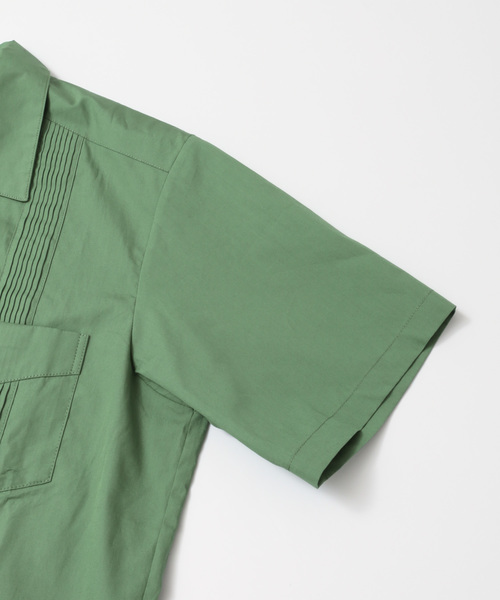 URBAN RESEARCH(アーバンリサーチ)の「TYPEWRITER CUBA SHIRTS(シャツ/ブラウス・メンズ・ベージュ/ネイビー/グリーン・LARGE/MEDIUM)」の17枚目の写真