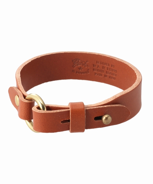 IL BISONTE(イルビゾンテ)の「IL BISONTE/ イルビゾンテ : プレーンブレス#(ブレスレット・メンズ・ブラック/ベージュ/ブラウン・FREE)」の3枚目の写真