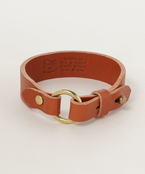 IL BISONTE(イルビゾンテ)の「IL BISONTE/ イルビゾンテ : プレーンブレス#(ブレスレット・メンズ・ブラック/ベージュ/ブラウン・FREE)」の13枚目の写真