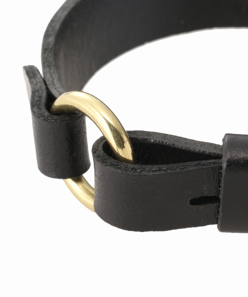 IL BISONTE(イルビゾンテ)の「IL BISONTE/ イルビゾンテ : プレーンブレス#(ブレスレット・メンズ・ブラック/ベージュ/ブラウン・FREE)」の10枚目の写真