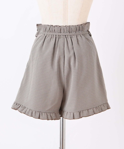 one after another NICE CLAUP（ワンアフターアナザーナイスクラップ）の「フリルショートパンツ（その他パンツ・レディース・ベージュ/ネイビー/オレンジ系その他/チェック・FREE）」の15枚目の写真
