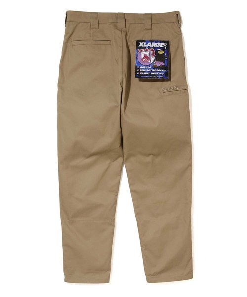 XLARGE（エクストララージ）の「BF WORK PANT（その他パンツ・メンズ・ブラック/カーキ/ライトパープル・32inch/30inch/34inch/36inch）」の9枚目の写真