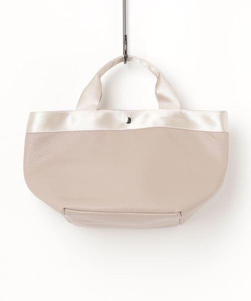 AMERICAN HOLIC（アメリカンホリック）の「テープハンドルトート（ハンドバッグ・レディース・パープル/ブラック/ブラウン/グレー/ベージュ・FREE）」の5枚目の写真