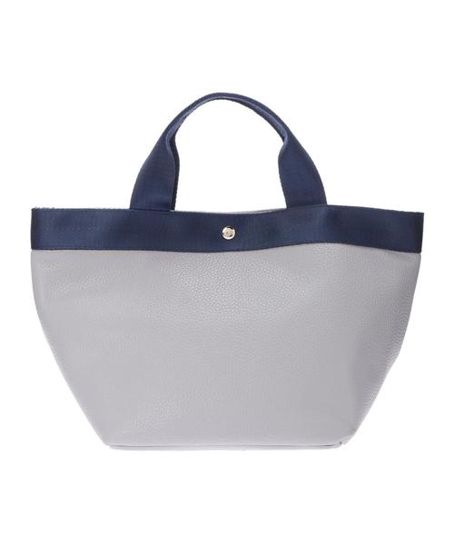 AMERICAN HOLIC（アメリカンホリック）の「テープハンドルトート（ハンドバッグ・レディース・パープル/ブラック/ブラウン/グレー/ベージュ・FREE）」の14枚目の写真