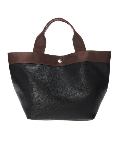 AMERICAN HOLIC（アメリカンホリック）の「テープハンドルトート（ハンドバッグ・レディース・パープル/ブラック/ブラウン/グレー/ベージュ・FREE）」の13枚目の写真