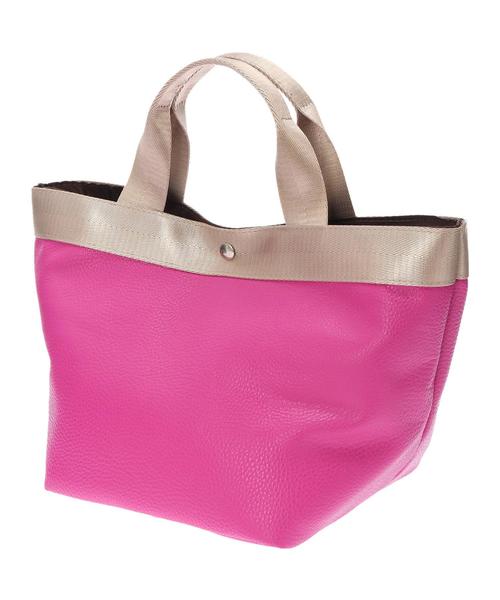 AMERICAN HOLIC（アメリカンホリック）の「テープハンドルトート（ハンドバッグ・レディース・パープル/ブラック/ブラウン/グレー/ベージュ・FREE）」の9枚目の写真