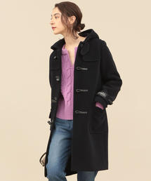 美品 Vallombrosaビューティー&ユース ネイビー ダッフルコート BEAUTY&YOUTH UNITED ARROWS（ビューティーアンドユースユナイテッド