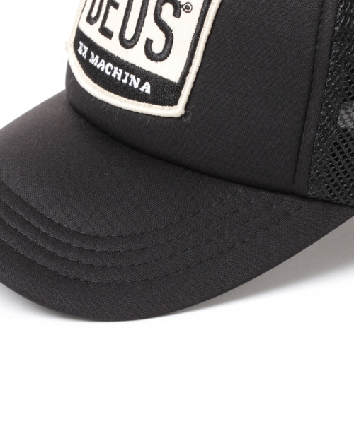 DEUS EX MACHINA（デウスエクスマキナ）の「【Deus ex Machina】Moretown Trucker（キャップ・メンズ・ブラック/ブラウン・FREE）」の9枚目の写真