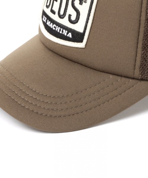 DEUS EX MACHINA（デウスエクスマキナ）の「【Deus ex Machina】Moretown Trucker（キャップ・メンズ・ブラック/ブラウン・FREE）」の10枚目の写真