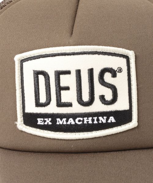 DEUS EX MACHINA（デウスエクスマキナ）の「【Deus ex Machina】Moretown Trucker（キャップ・メンズ・ブラック/ブラウン・FREE）」の12枚目の写真