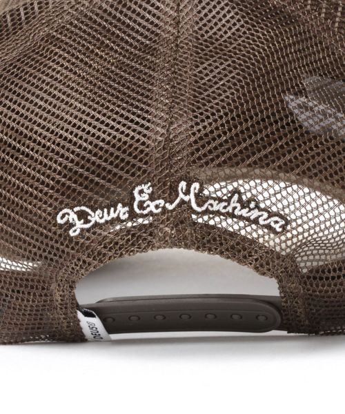 DEUS EX MACHINA（デウスエクスマキナ）の「【Deus ex Machina】Moretown Trucker（キャップ・メンズ・ブラック/ブラウン・FREE）」の14枚目の写真