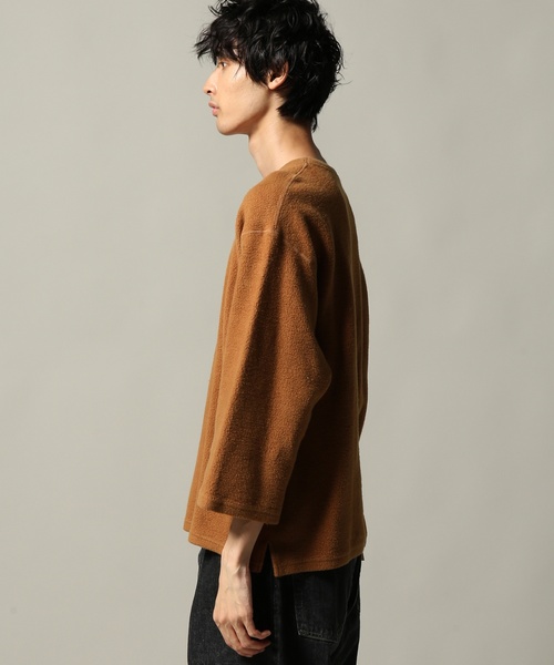 JOURNAL STANDARD J.S HOMESTEAD（ジャーナルスタンダードホームステッド）の「キモウ SWEAT WIDE-SILHOUETTE＃（Tシャツ/カットソー・メンズ・ホワイト/ベージュ/キャメル/カーキ/ブラック系その他・SMALL/MEDIUM/LARGE）」の8枚目の写真