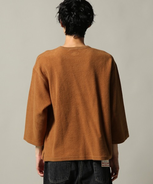 JOURNAL STANDARD J.S HOMESTEAD（ジャーナルスタンダードホームステッド）の「キモウ SWEAT WIDE-SILHOUETTE＃（Tシャツ/カットソー・メンズ・ホワイト/ベージュ/キャメル/カーキ/ブラック系その他・SMALL/MEDIUM/LARGE）」の9枚目の写真