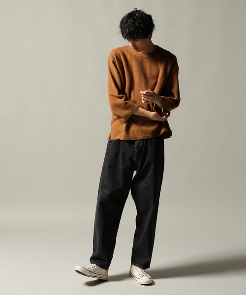 JOURNAL STANDARD J.S HOMESTEAD（ジャーナルスタンダードホームステッド）の「キモウ SWEAT WIDE-SILHOUETTE＃（Tシャツ/カットソー・メンズ・ホワイト/ベージュ/キャメル/カーキ/ブラック系その他・SMALL/MEDIUM/LARGE）」の20枚目の写真
