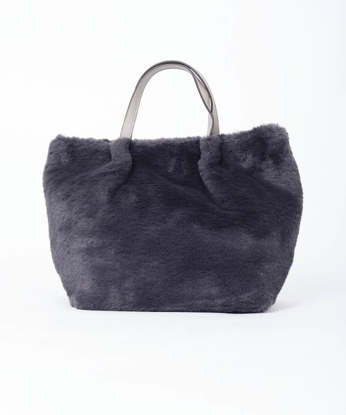 Khaju（カージュ）の「【WEB限定】Khaju:エコファートート◇（トートバッグ・レディース・ブラウン/イエロー/ブルー/グリーン/ダークグレー/ナチュラル・ONE SIZE）」の11枚目の写真