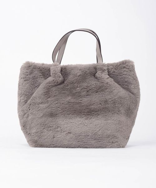 Khaju（カージュ）の「【WEB限定】Khaju:エコファートート◇（トートバッグ・レディース・ブラウン/イエロー/ブルー/グリーン/ダークグレー/ナチュラル・ONE SIZE）」の12枚目の写真