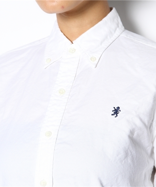 GYMPHLEX（ジムフレックス）の「[ジムフレックス]Gymphlex OXFORD　B/Dシャツ（シャツ/ブラウス・レディース・ホワイト・フリー）」の5枚目の写真