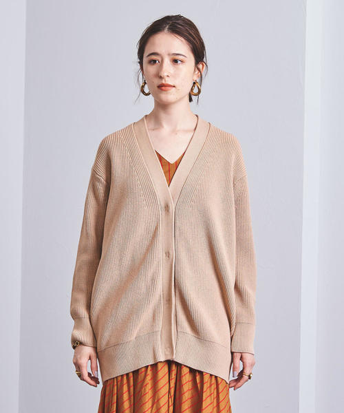 UNITED ARROWS（ユナイテッドアローズ）の「UBCB アゼ ロングカーディガン◆（カーディガン/ボレロ・レディース・ホワイト/ベージュ・フリー）」の11枚目の写真