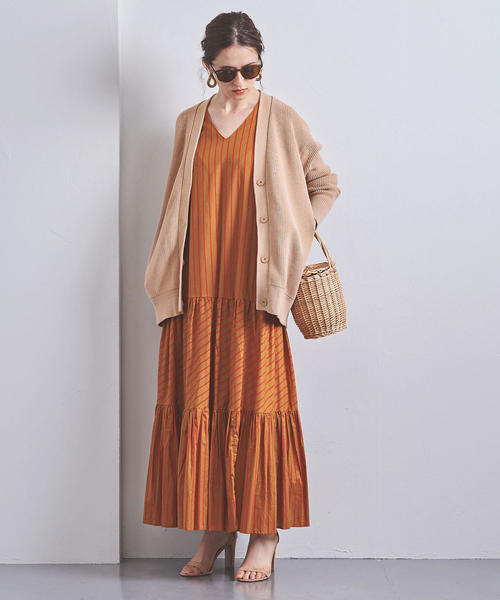 UNITED ARROWS（ユナイテッドアローズ）の「UBCB アゼ ロングカーディガン◆（カーディガン/ボレロ・レディース・ホワイト/ベージュ・フリー）」の7枚目の写真