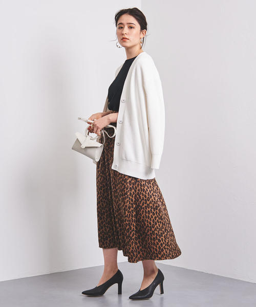 UNITED ARROWS（ユナイテッドアローズ）の「UBCB アゼ ロングカーディガン◆（カーディガン/ボレロ・レディース・ホワイト/ベージュ・フリー）」の21枚目の写真