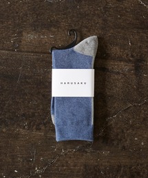 HARUSAKU | HARUSAKU / Men's SIngle Back LIne Socks:ハルサク メンズシングル バックライン ソックス(ソックス/靴下)