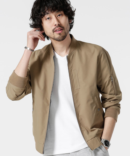 セール 裏ボーダーリバーシブルｍａ １ Ma 1 Nano Universe