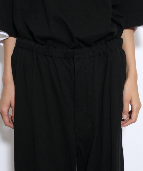 i（アイ）の「FB配色カットパンツ（その他パンツ・レディース・ホワイト/ブラック・ﾌﾘ-）」の6枚目の写真