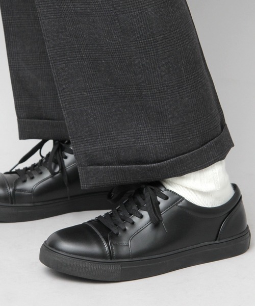 glabella（グラベラ）の「選べる3デザイン 大人のスマートスニーカー（レースアップ・ローファー・モカシンスリッポン）（スニーカー・メンズ・ホワイト/ブラック/ブラック系その他/ブラック系その他4/ブラック系その他3/ブラック系その他5/ブラック系その他2・S/M/L）」の8枚目の写真