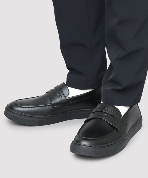 glabella（グラベラ）の「選べる3デザイン 大人のスマートスニーカー（レースアップ・ローファー・モカシンスリッポン）（スニーカー・メンズ・ホワイト/ブラック/ブラック系その他/ブラック系その他4/ブラック系その他3/ブラック系その他5/ブラック系その他2・S/M/L）」の11枚目の写真