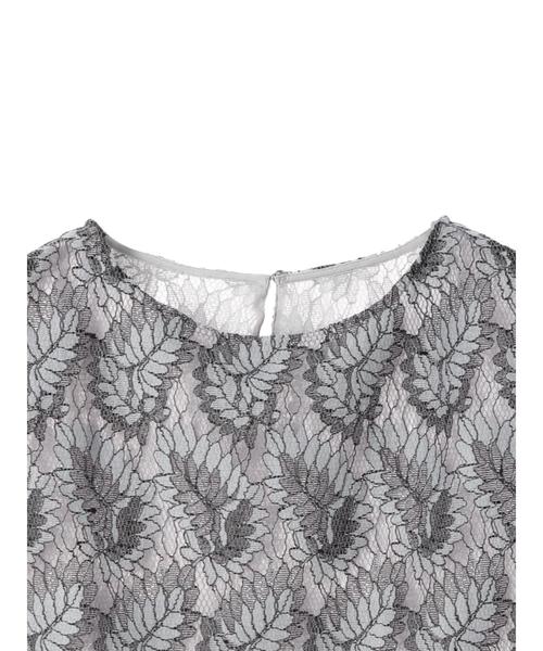 YECCA VECCA（イェッカヴェッカ）の「リーフレースノースリーブブラウス ●（シャツ/ブラウス・レディース・レッド/オフホワイト/グレー・FREE）」の11枚目の写真