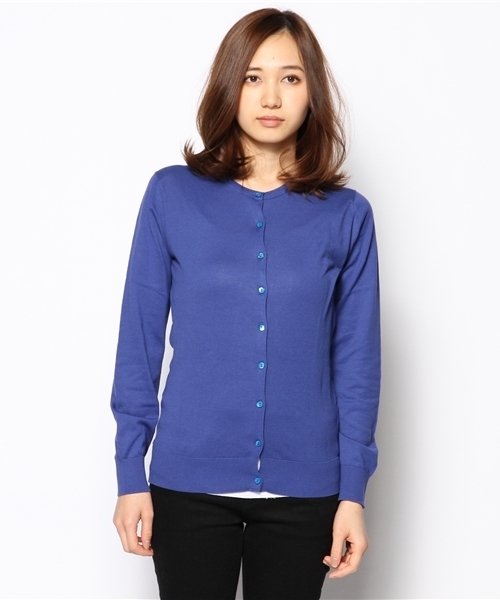 martinique（マルティニーク）の「JOHN SMEDLEY/コットンカーディガン